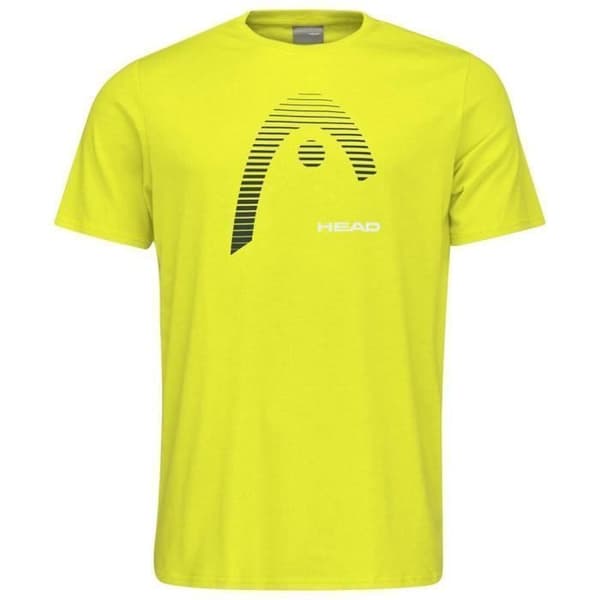 T-shirt - Huvud - Club Carl 2023 - Gul - 100% bomull - Korta ärmar