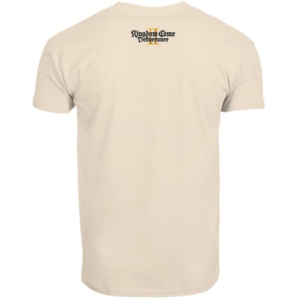 T-Shirt - Kingdom Come Deliverance II - Blason - 100% bomull - Kortärmad - Beige