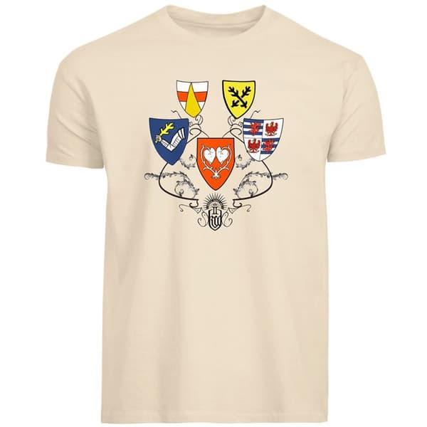 T-Shirt - Kingdom Come Deliverance II - Blason - 100% bomull - Kortärmad - Beige