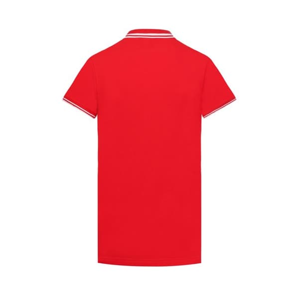 Polo Herr - UMBRO - Grundläggande Röd - Regular Fit - Polokrage - Korta Ärmar