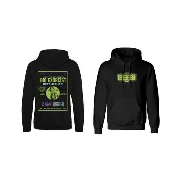Heroes Inc - Beetlejuice 2 - Ekologisk Exorcist Hoodie - (S)