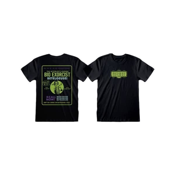 Heroes Inc - Beetlejuice 2 - T-Shirt Bio Exorcist - (XL)