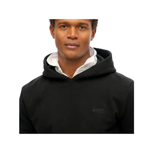 Superdry Essential Logo Hoodie - Svart