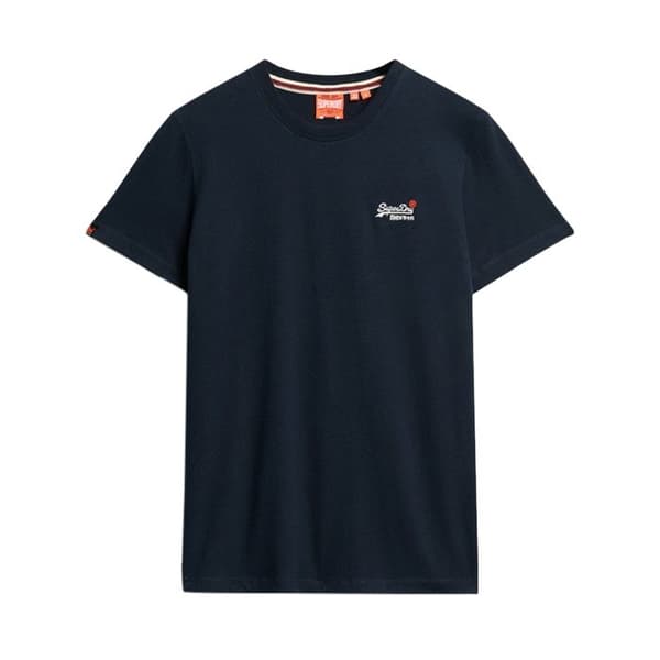T-shirt Superdry Essential Contrast Pr präglad Logotyp Herr