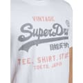 Miniatyrbild 4 av 5: T-shirt Superdry Herrar Heritage Vit Bomull