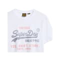 Miniatyrbild 2 av 5: T-shirt Superdry Herrar Heritage Vit Bomull