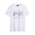 Miniatyrbild 1 av 5: T-shirt Superdry Herrar Heritage Vit Bomull