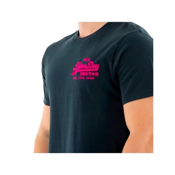 T-shirt Superdry Vintage Logo Broderad Avslappnad Herr