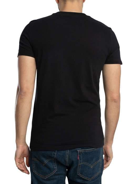 T-shirt Superdry Essential Contrast Pr präglad Logotyp Herr