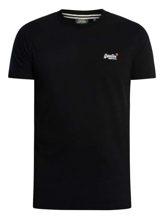 T-shirt Superdry Essential Contrast Pr präglad Logotyp Herr