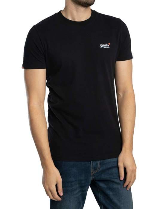 T-shirt Superdry Essential Contrast Pr präglad Logotyp Herr