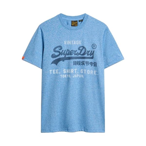 T-shirt Klassisk Avslappnad Med Vintage Logotyp - Superdry