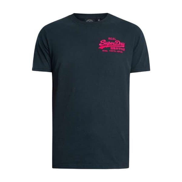 T-shirt Superdry Vintage Logo Broderad Avslappnad Herr