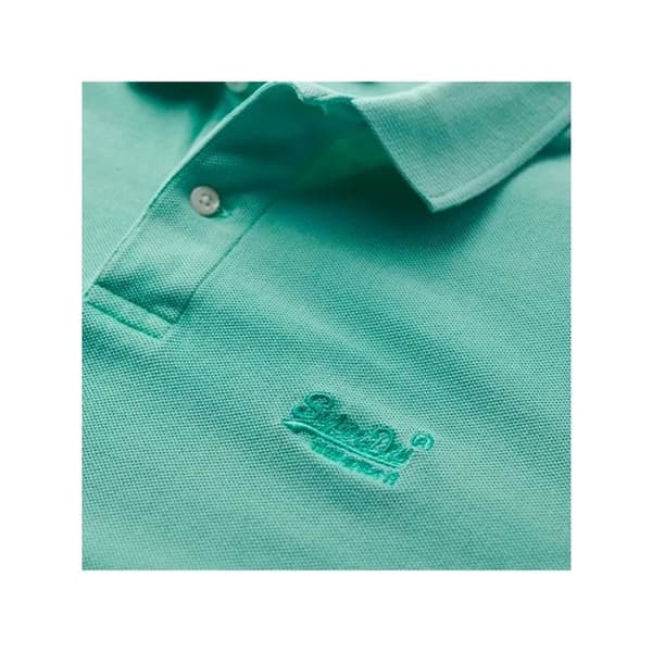 Polos Superdry vint destroy polo 2md spearmint ljusgrön
