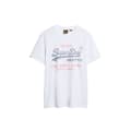 Miniatyrbild 1 av 5: T-shirt Superdry Herrar Heritage Vit Bomull