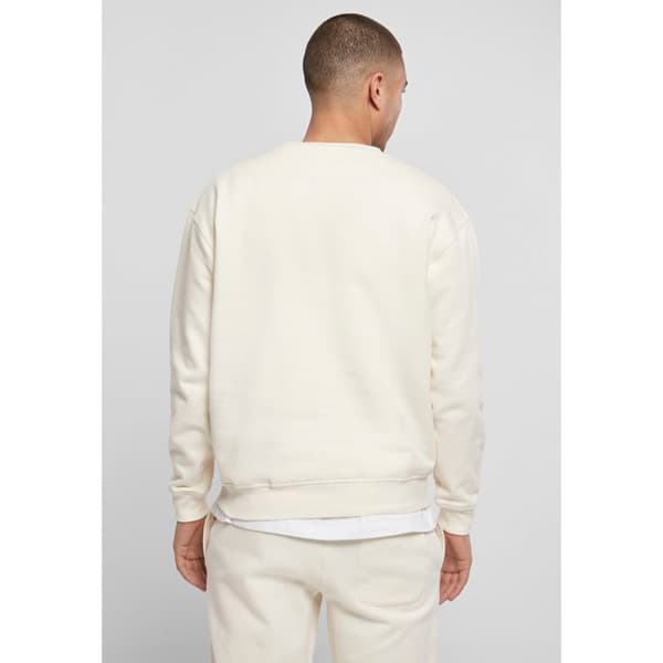 Sweatshirt - URBAN CLASSICS - Crewneck - Vit - Långa ärmar - Unisex