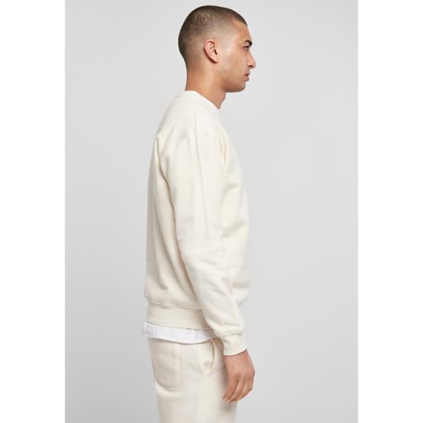 Sweatshirt - URBAN CLASSICS - Crewneck - Vit - Långa ärmar - Unisex