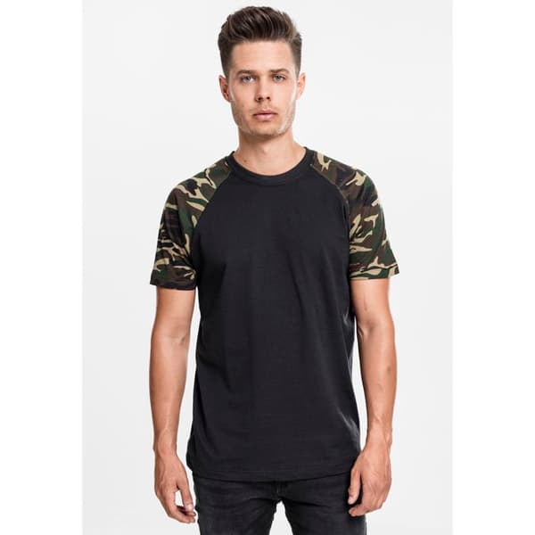 T-shirt Urban Classic raglan kontrast