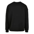 Miniatyrbild 4 av 6: Sweatshirt - Urban Classics - Rund hals - Ekologisk bomull - Oversized - Svart