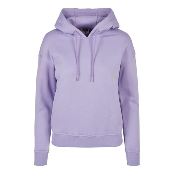 Sweatshirt - Urban Classics - Dam - Hood - Långa ärmar - Lavendelblå