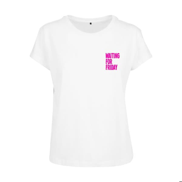 Dam t-shirt Mister Tee väntar på fredagslåda