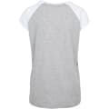 Miniatyrbild 3 av 4: T-shirt dam - Urban Classic - Raglan - Grå/Vit - Korta ärmar - Oversize