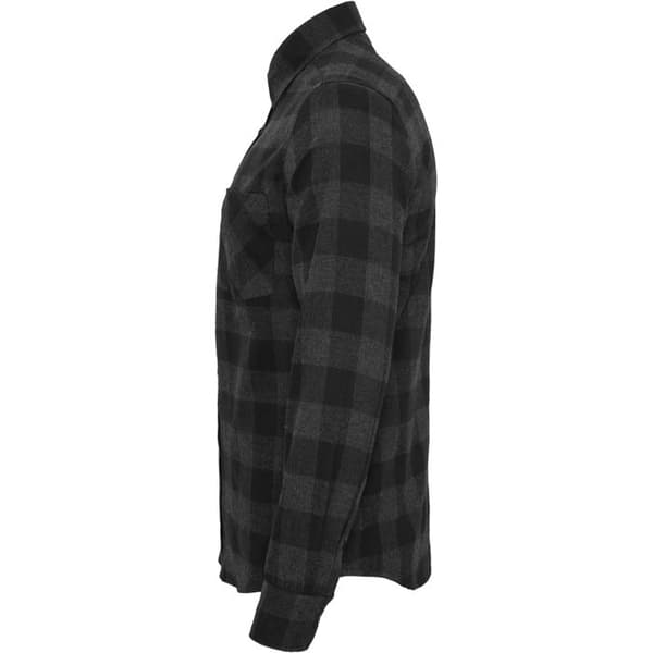 Skjorta - Urban Classic - Flanell - Svart/Brun - Vuxen - 100% Bomull