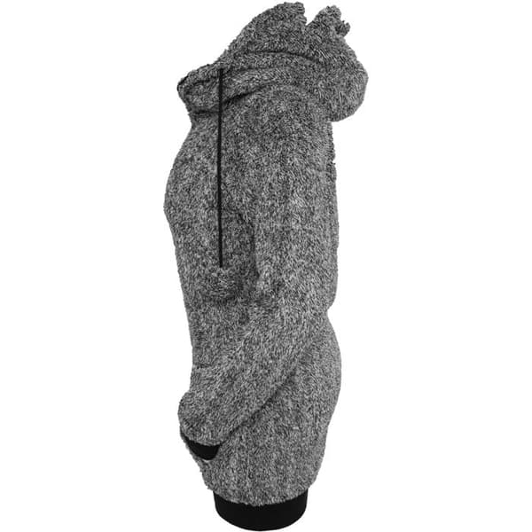 Sweatshirt med huva för kvinnor Urban Classic teddy zip