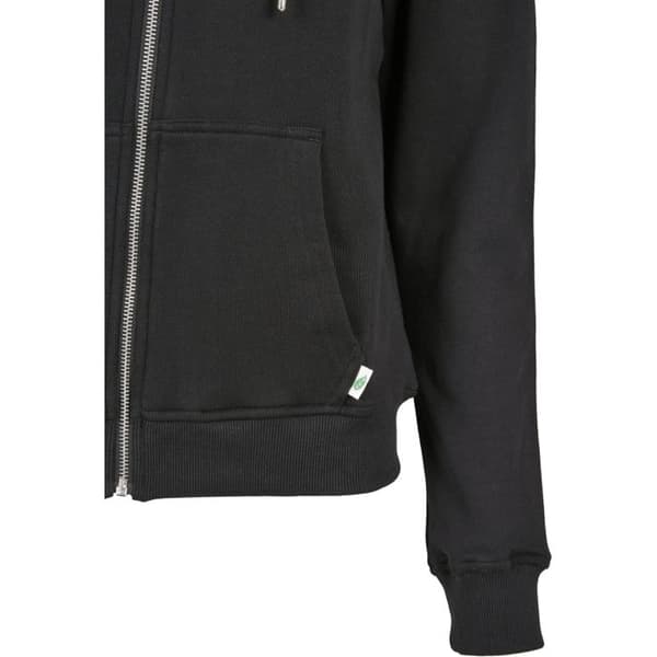 Hoodie för kvinnor Urban Classics ekologisk frotté med dragkedja