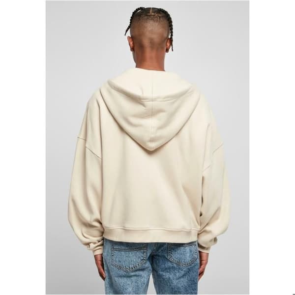 Huvtröja - Urban Classics - 90-tal - Beige - Långa ärmar - Känguruficka