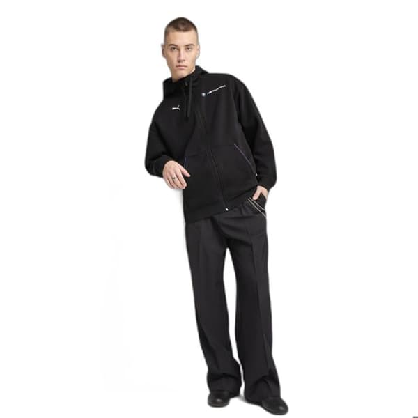 Sweatshirt med dragkedja och huva Puma BMW MMS Essentials+ Fleece