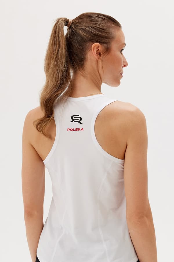 Løbe-T-shirt POLSKA RUN DAME