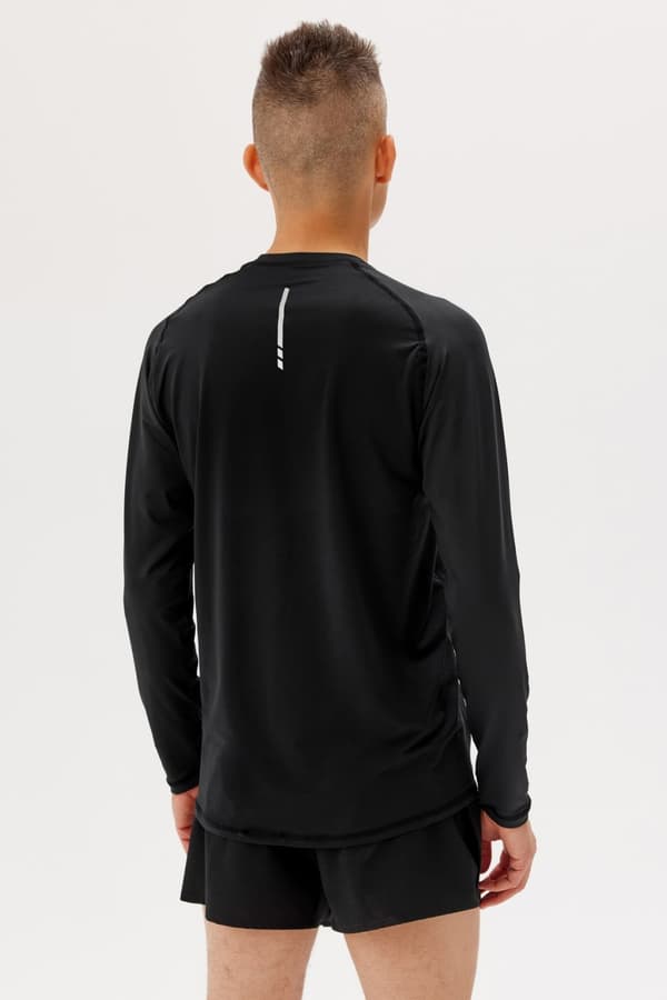 Herre ULTRA DRY LS løbe-T-shirt