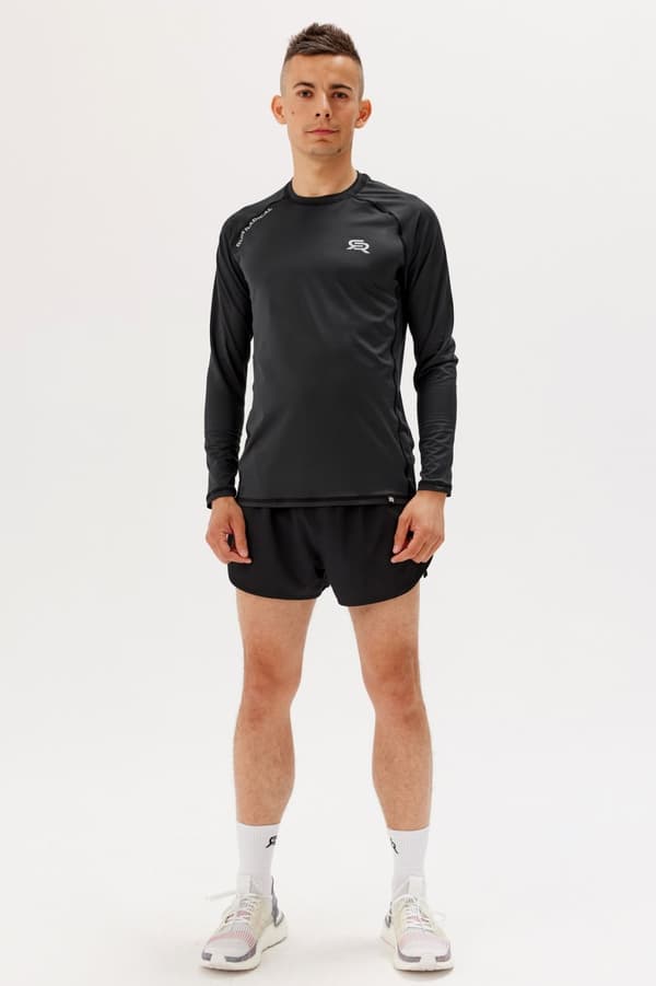 Herre ULTRA DRY LS løbe-T-shirt
