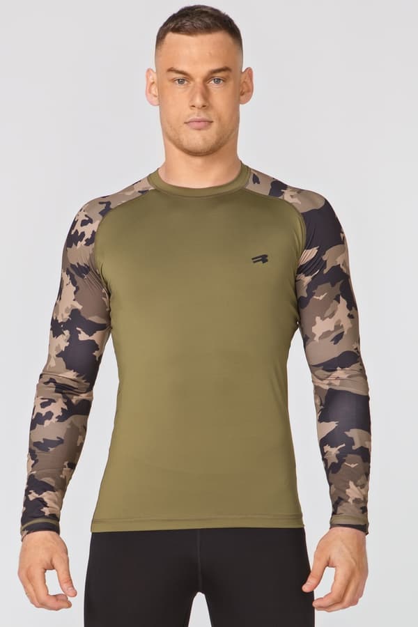 Herr Termoaktiv T-shirt FURIOUS ARMY LS
