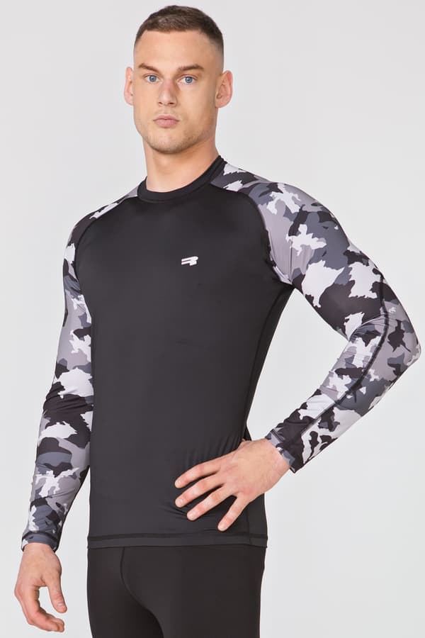 Herr Termoaktiv T-shirt FURIOUS ARMY LS