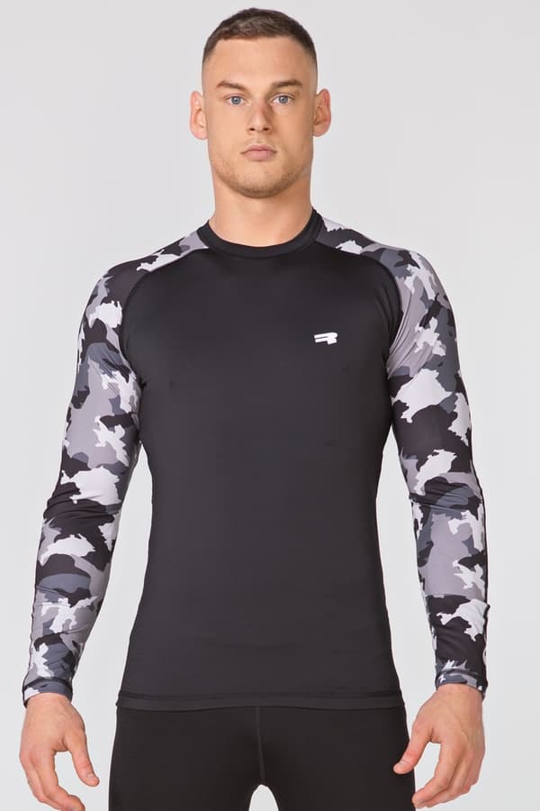 Herr Termoaktiv T-shirt FURIOUS ARMY LS