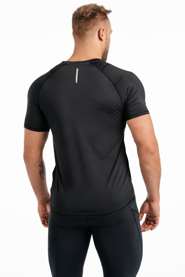 Herr-T-shirt snabbtorkande VITAL ZIP