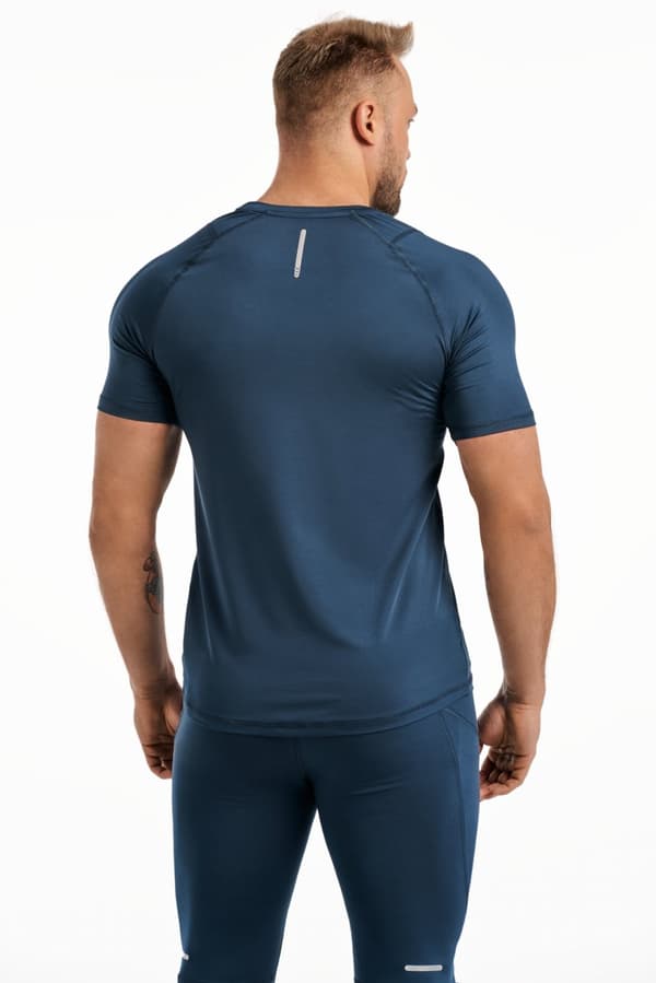 Herr-T-shirt snabbtorkande VITAL ZIP