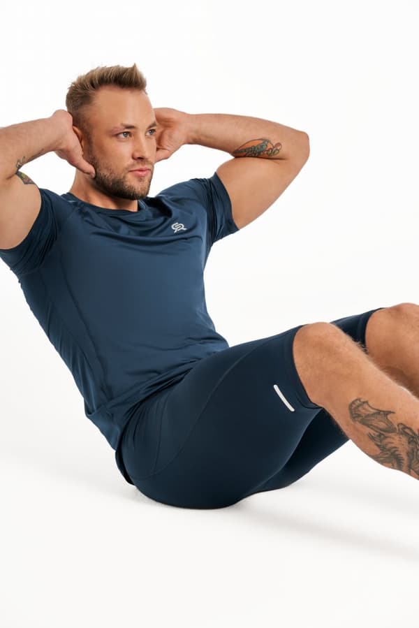 Herr-T-shirt snabbtorkande VITAL ZIP