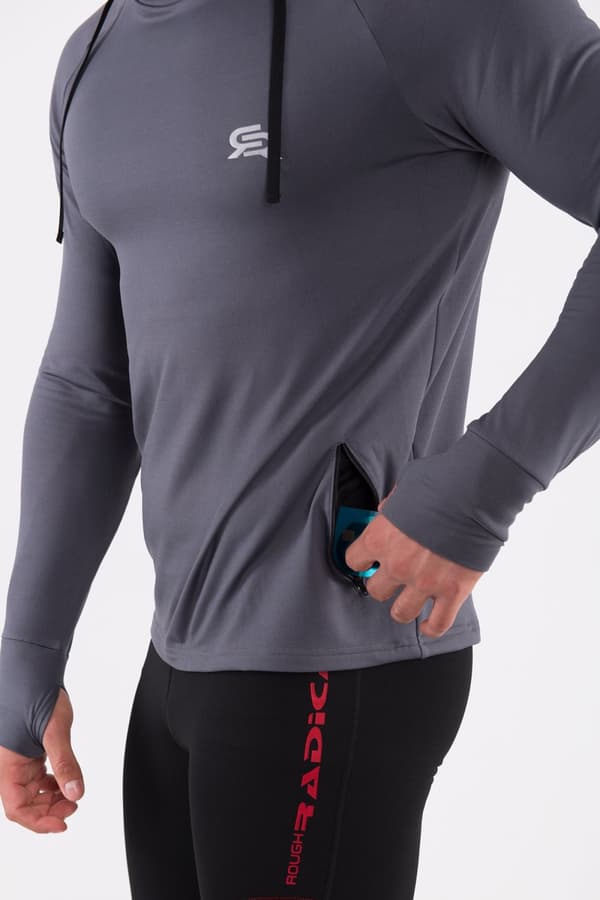 Herre-sweatshirt med rullekrave ADAPT