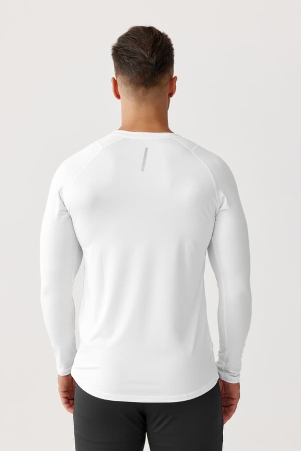 Herr-T-shirt VITAL ZIP LS