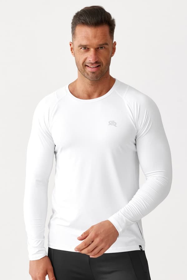 Miesten VITAL ZIP -t-paita pitkähihainen