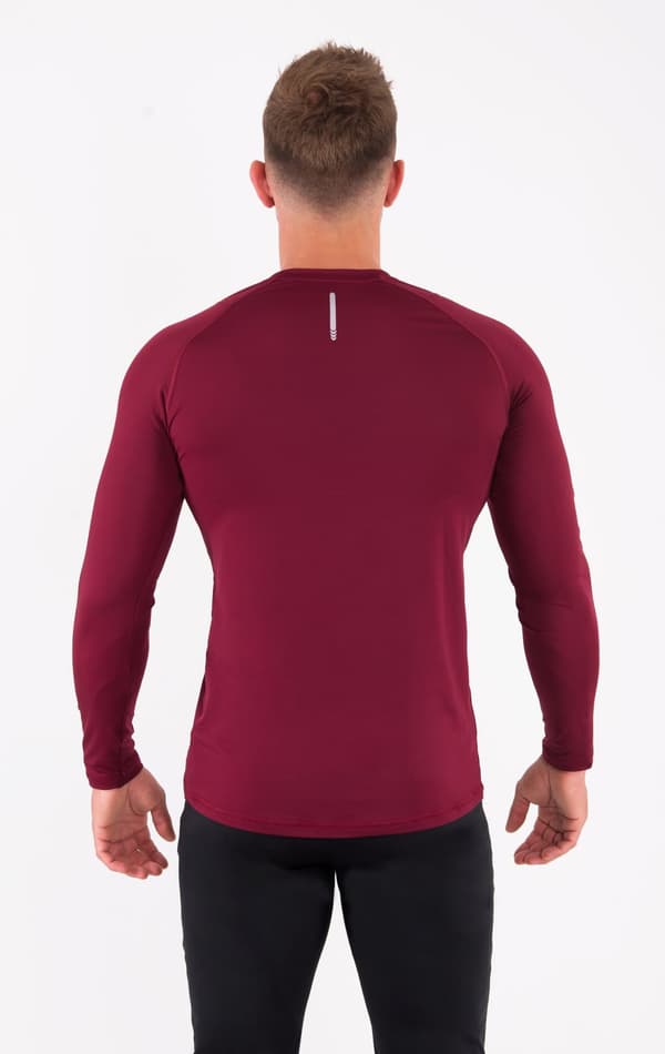 Herre T-shirt VITAL ZIP LS
