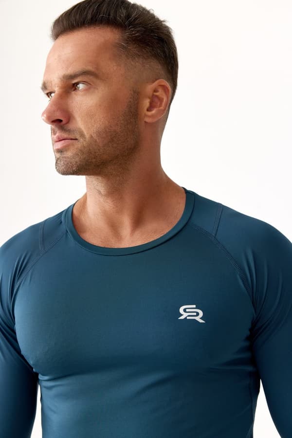Herre T-shirt VITAL ZIP LS