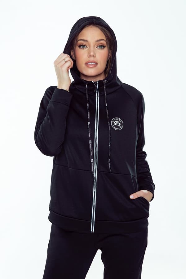 Dame sweatshirt SPORTING HOODIE LYNLÅS