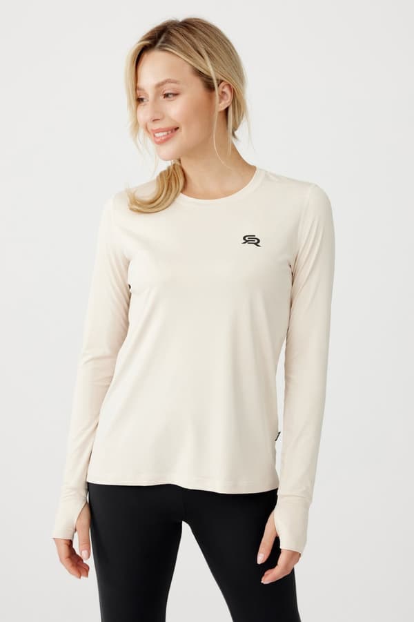 Dame T-shirt FUN LS