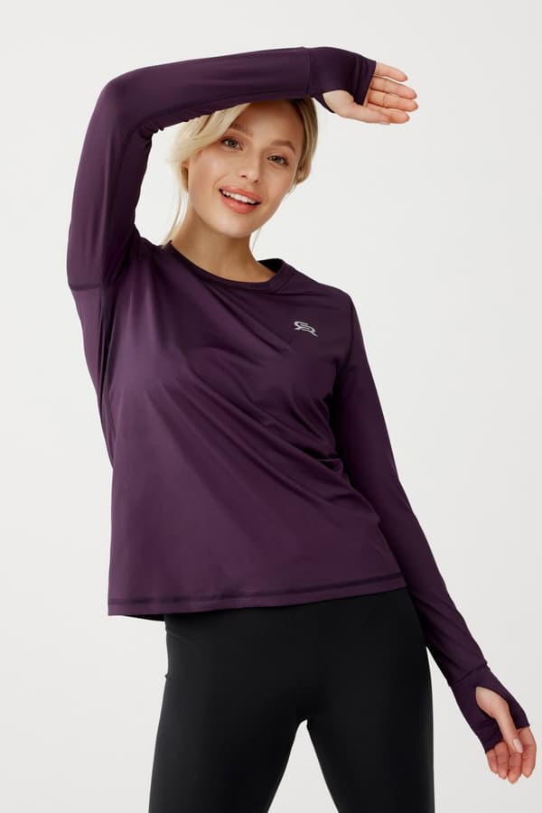 Dame T-shirt FUN LS