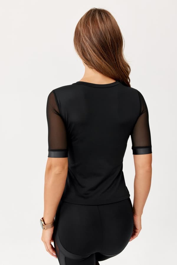 Dam-T-shirt ETNA MESH TEE