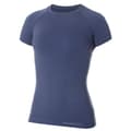 Miniatyrbild 3 av 3: Dam kortärmad t-shirt Brubeck ACTIVE WOOL termoaktivunderkläder Merinoull Svart, Denim, Plommon